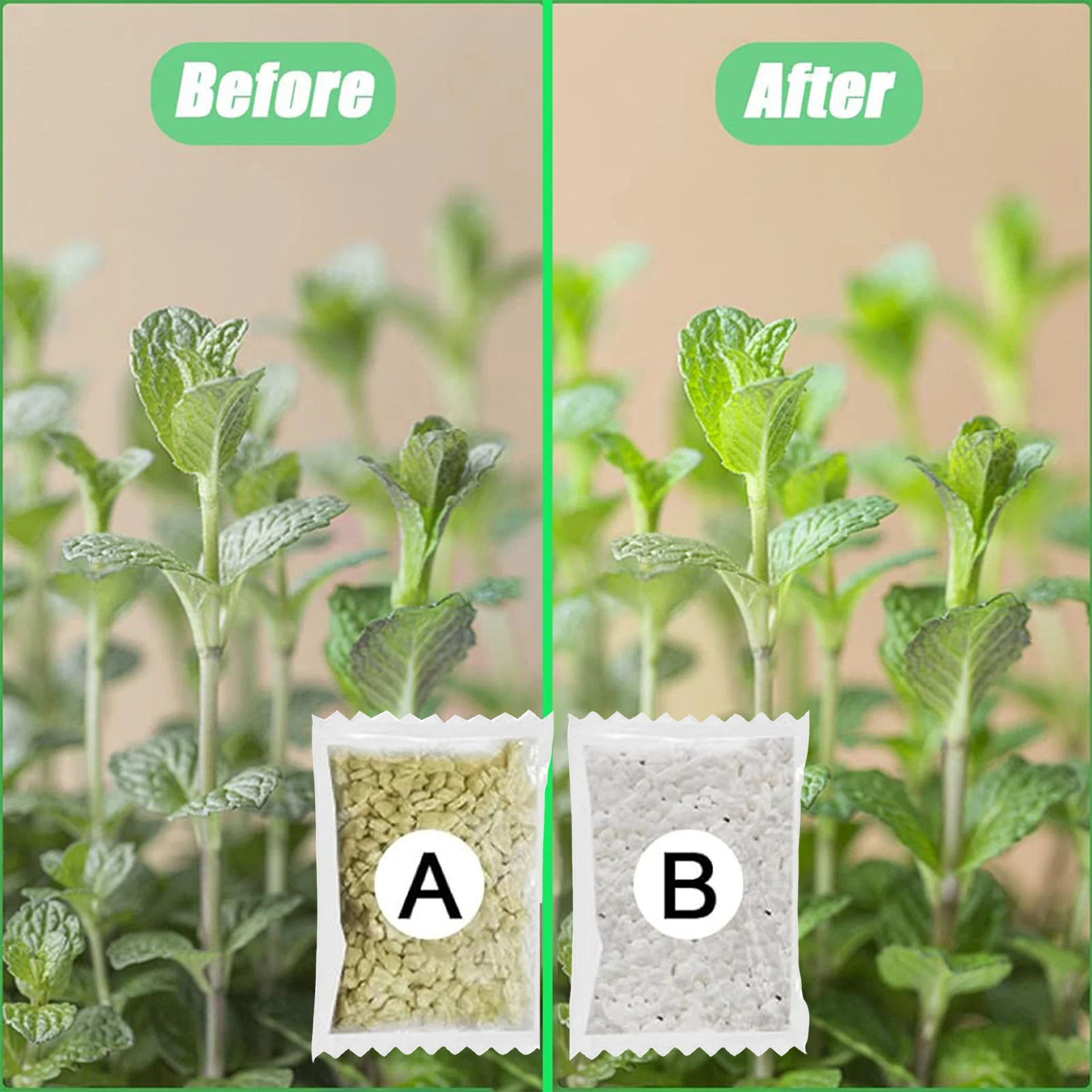 Hydroponic Plant Nutrient Fertilizer Compact Size Stronger and Faster Acting Fertilizer Suitable for All Plants Flowers