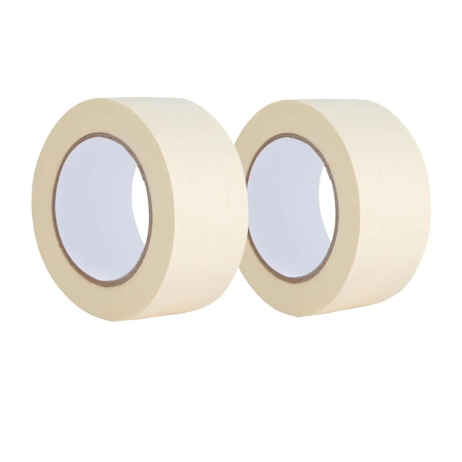 

2 Inch Wide Masking Tape, 2 Rolls Total 110 Yards, Easy Tear & No Residue