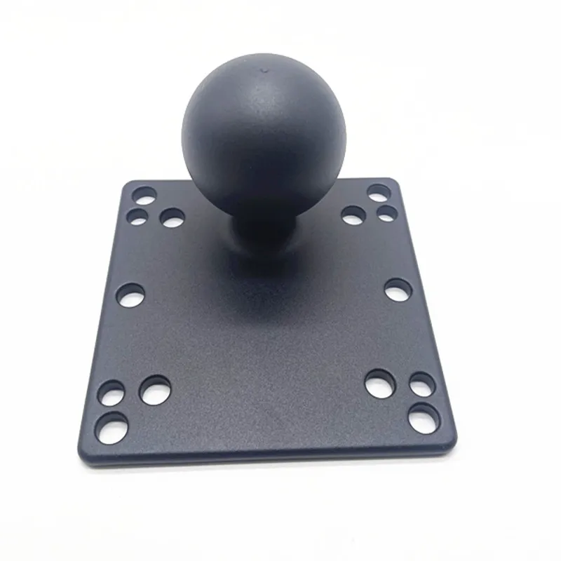 2,25-дюймовая шаровая головка 100X100 мм, алюминиевая пластина VESA для морских, телевизоров, кондиционеров, GPS-держателей, настенного крепления или подставки