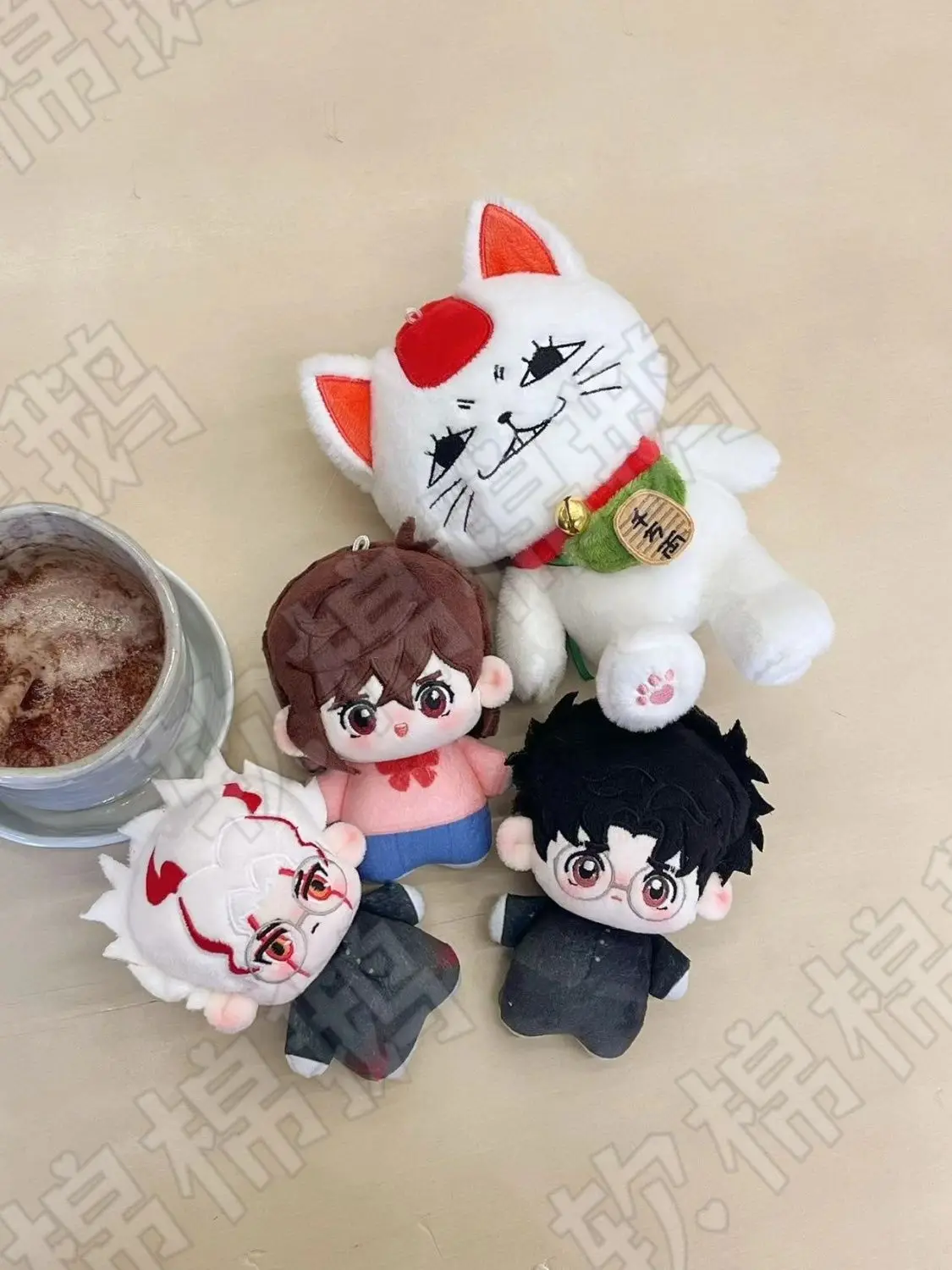 10cm Anime Dandadan Takakura Ken Ayase Momo Turbo Granny Cosplay Plush Cotton Doll Body Dress Up Clothes Toys Pendant Gift