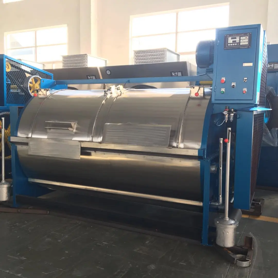 Large Capacity 300kg Automatic Washing Machine 380V Industrial Washer for Hotels and Laundry Factories High Efficiency Pro
