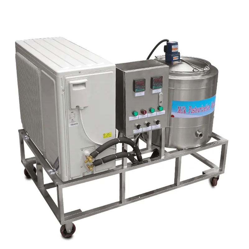 50L Small Milk Pasteurization Machine Juice Ice Cream Pasteurizer Sterilizer Sterilization Equipments Pasteurizing Machine