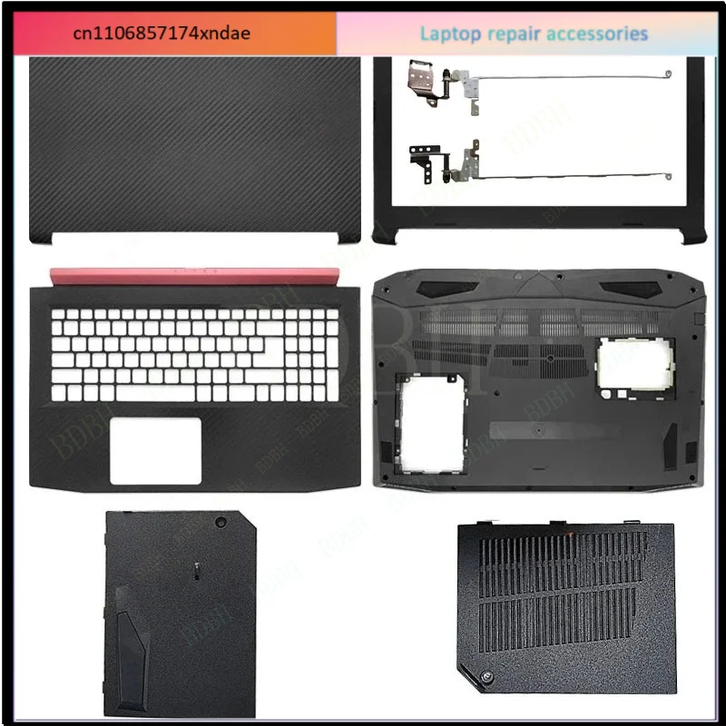NEW For Nitro 5 AN515-42 41 AN515-51 AN515-52 AN515-53 Laptop LCD Back Cover Front Bezel Palmrest Bottom Case Hinge