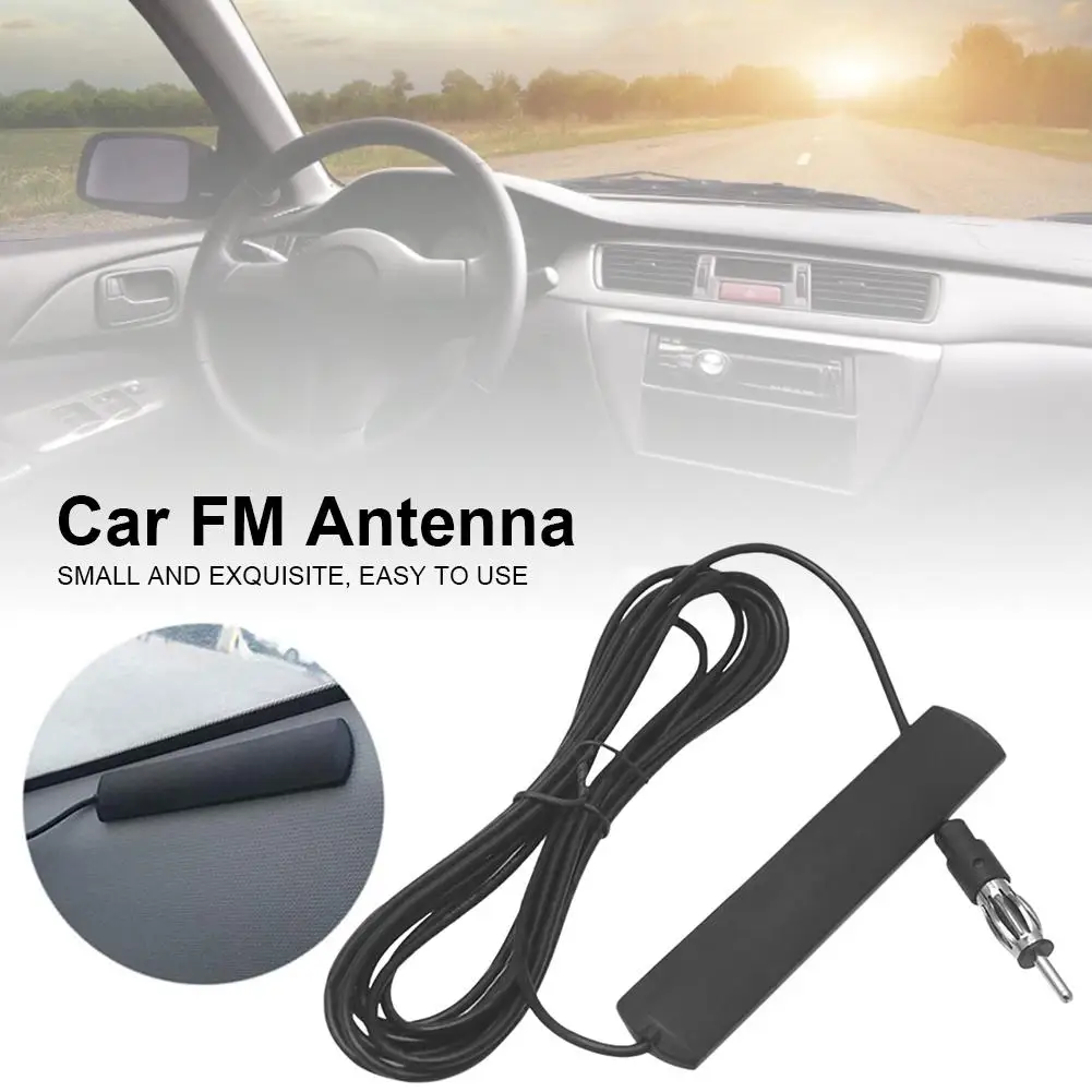 Universal Car Antenna Signal Amplifier AM FM Radio for alfa 159 renault kadjar clio 2 chevrolet cruze w204 megane 4 audi q7 w5w