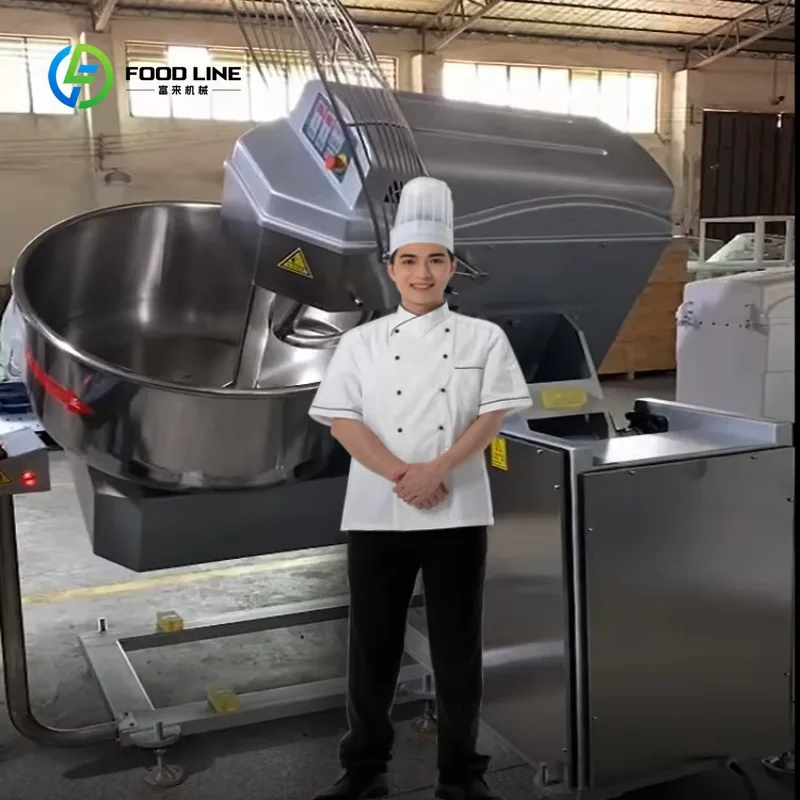 

25kg/50kg/100kg Commercial Spiral Dough Mixer - Electric Flour Kneader for Bakery Bread Cake