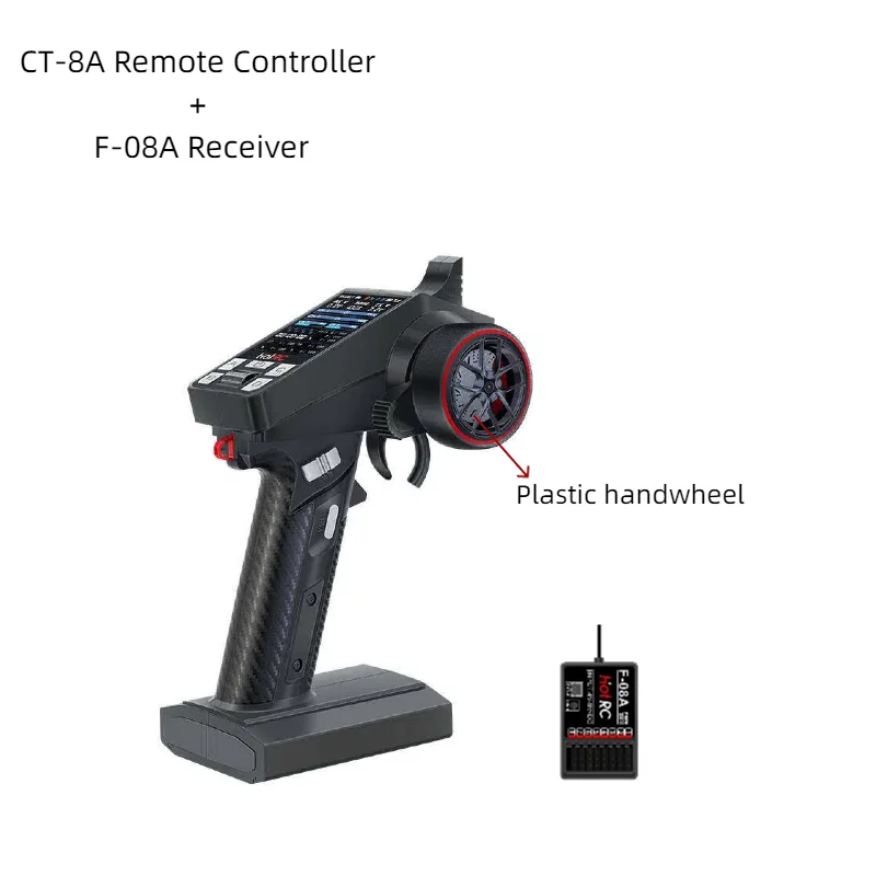 CT-8A HOT RC  8CH 2.4GHz  Transmitter Remote Controller compatible with F08A/F08AT/F01A/F01AT/SBUS-A for Car Tank Boat