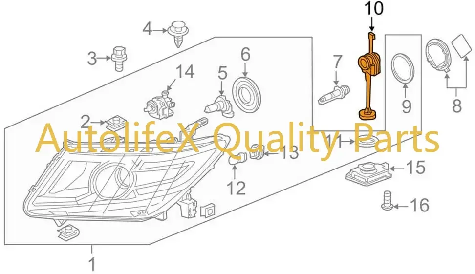 Xenon hid lâmpada d2s lâmpada lgniter cabo unidade 33129-ta0-003 para honda accord acura