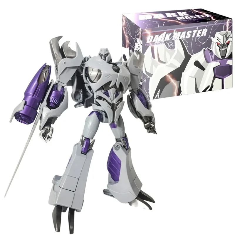 In Stock Transformers:Prime TFP APC Dark Master Proto Energy Megatron Action Figure Robot Collection Gift