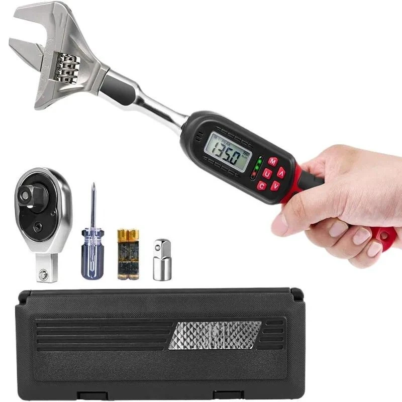 Adjustable Digital Torque Wrench Custom Air Conditioner Ranging Movable Opening Spanner For Cross Border Wholesale Precision