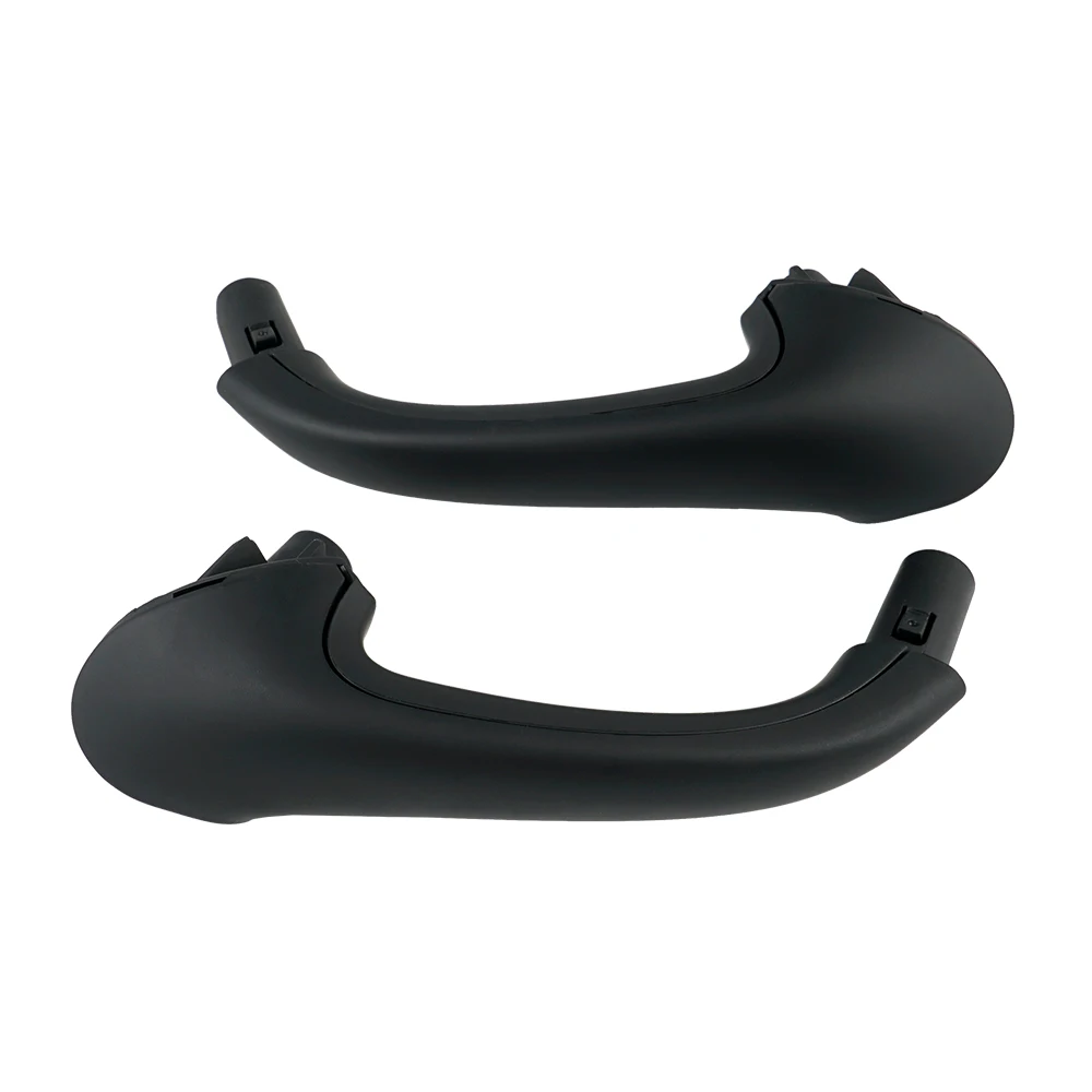 

Plastic Car Replacement Front Left and Right Interior Door Pull Handle Black for Mercedes-Benz W203 C-Class