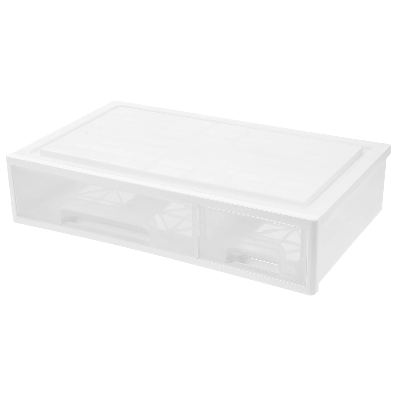 

3PCS Drawer Type Desktop ganizer White Storage Box for Stationery Pen Holder Large Capacity PP Material Office Home Use Plastic
