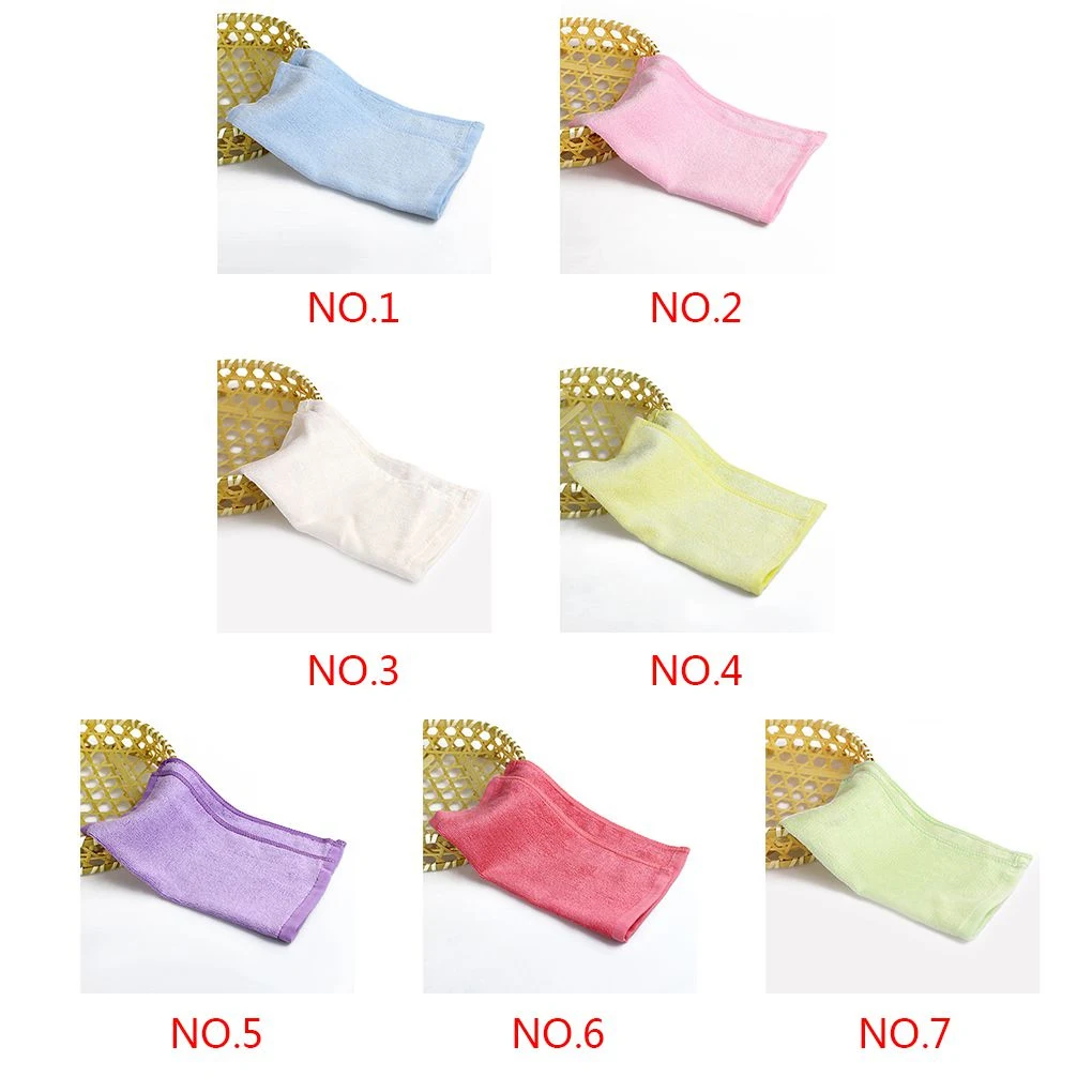 4 PCS 100  Bamboo Baby Infant Newborn Face Washers Bath Towels Highly water absorption Towel