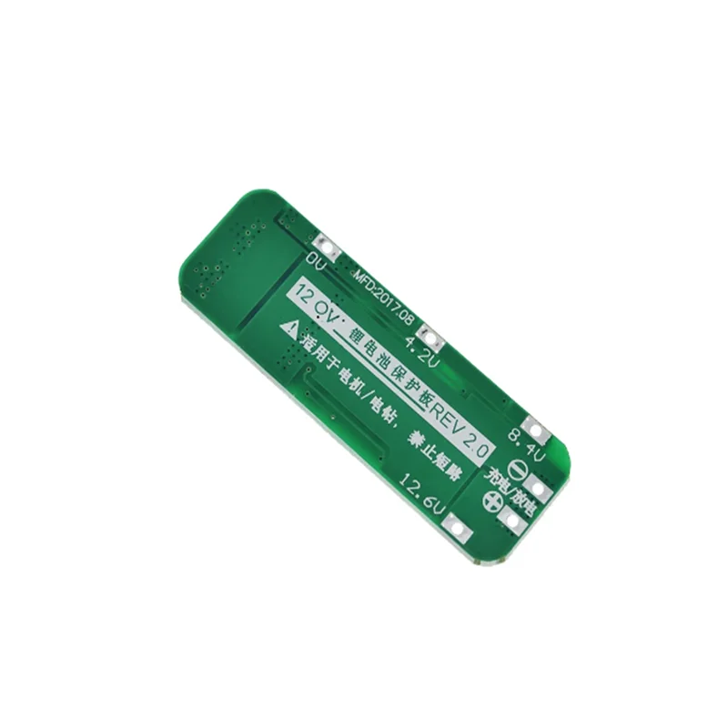 3S 20A Li-ion Lithium Battery 18650 Charger PCB BMS Protection Board For Drill Motor 12.6V Lipo Cell Module 64x20x3.4mm