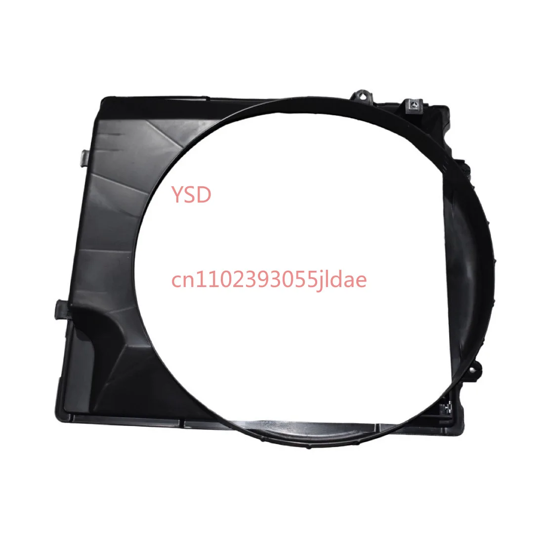 Car Radiator Fan Shroud Cover Assembly Engine Cooling System Replacement Part