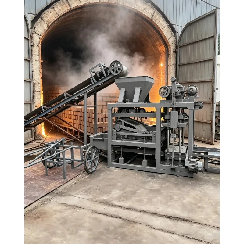 High Capacity Fully Automatic Clay Brick Making Machine Auto Cycle for Mass Brick Manufacturing block concrete making machine