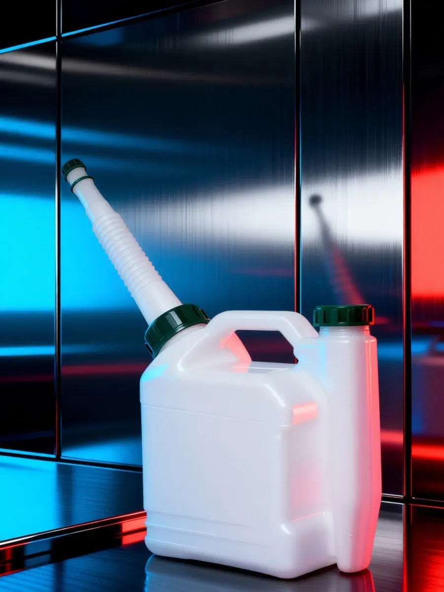 Premixed Fuel Engine Oil Mixing Bottle Large Capacity Leakproof Portable Plastic Petroleum Mix Bottle Outdoor
