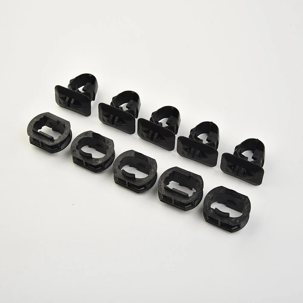 10 Side Skirt Bracket Clips & Grommet For Mercedes R170 W202 W203 W204 W208 W210 Waterproof Car Clips Fastener