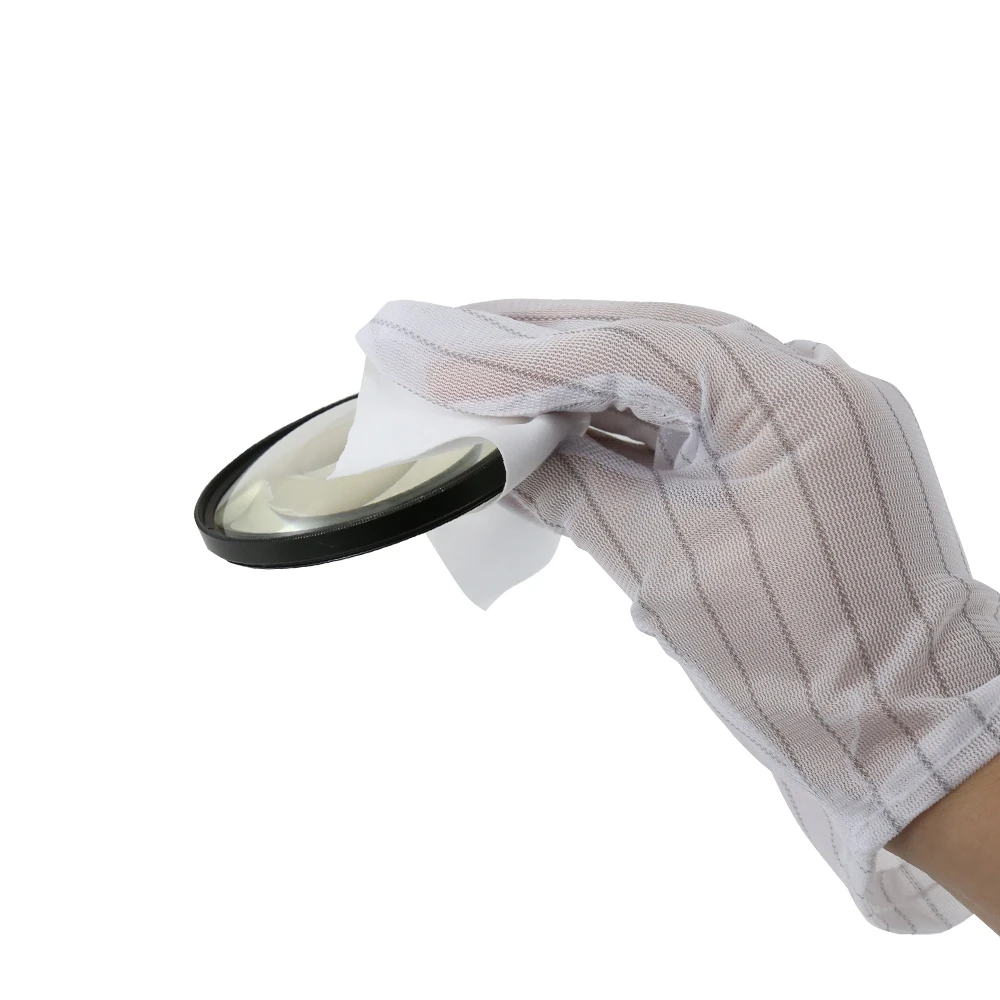 

Anti-Static Cleanroom Wipe Cloths 9x9cm 400Pcs Dust Free Cloth for Laptop LCD Glass Mobile Phone Screen Camera Cleaning Tool