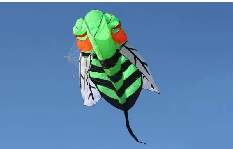 300 cm Bienendrachen, fliegendes Spielzeug, Nylondrachen, Fabrik, aufblasbare Drachen, leuchtendes Spielzeug, Outdoor-Spielzeug, aufregendes Kitesurfen, Gel-Blaster-Spaß
