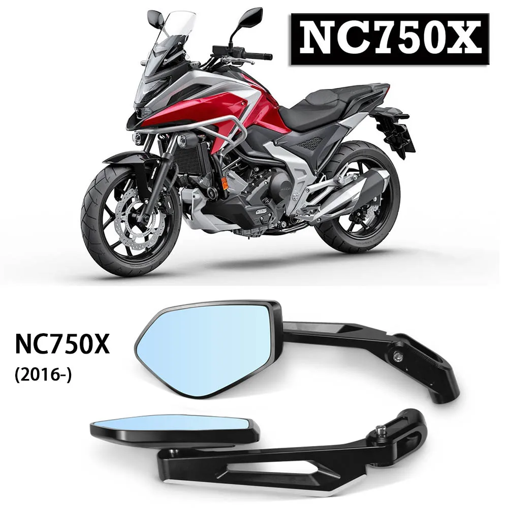 CNC Aluminum Folding Mirror For HONDA NC750X NC 750 X 2016- Motorcycle Anti-glare Ultra-wide-angle Rearview Mirror