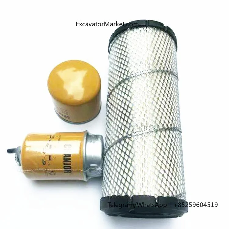 For CATERPILLAR CAT 305.5E 306E 307E Excavator air oil diesel filter air conditioner filter accessories Excavator Parts