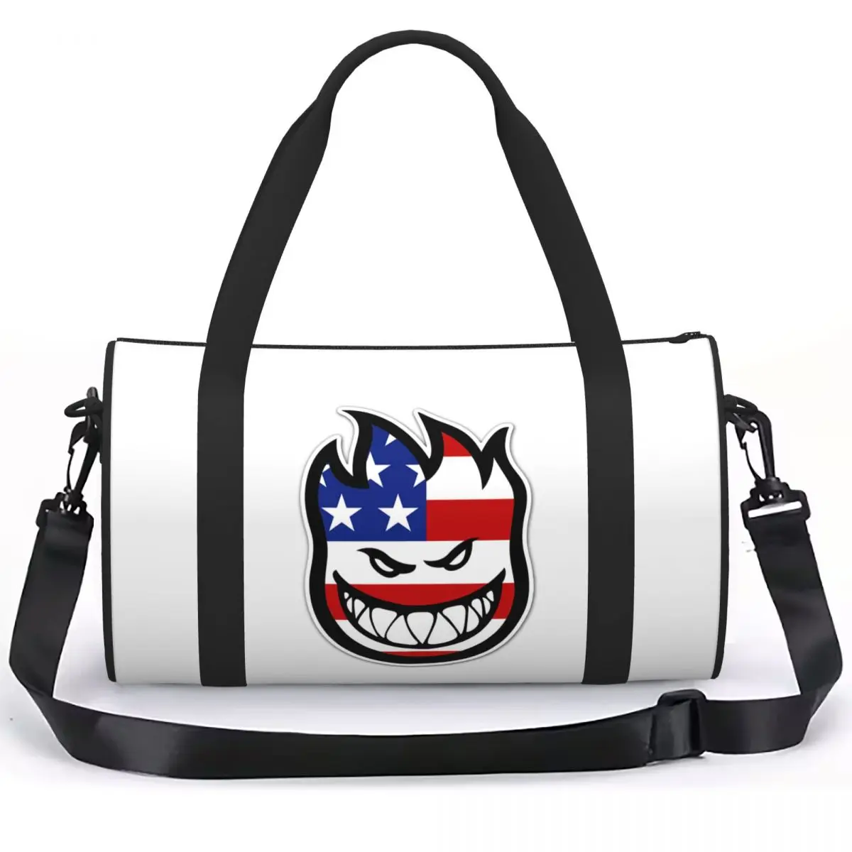 Spitfire Skate Luggage Bag Large Capacity Duffle Tote Bag Handbags Gym Bags Fitness Bag for Boys Girls