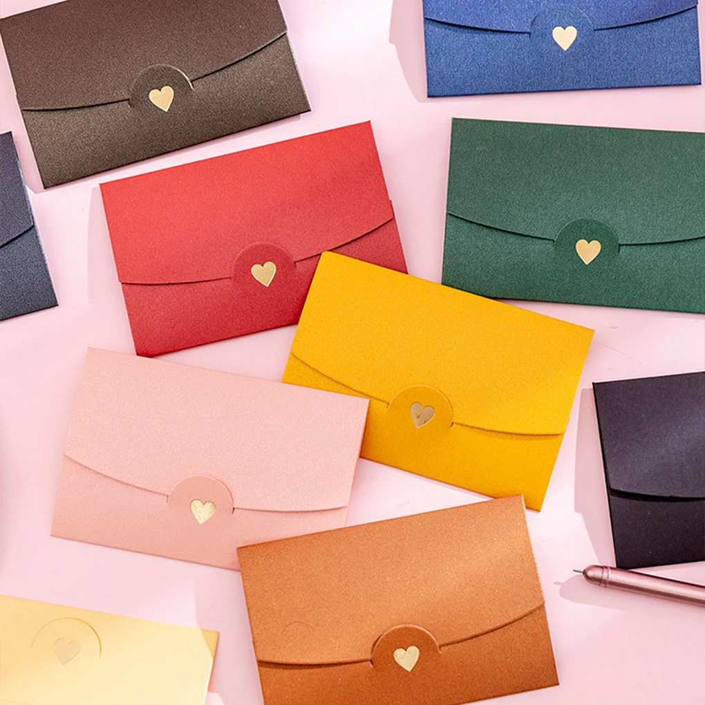 Birthday Romantic Paper Envelope Vintage Wedding Gift Cards Envelopes