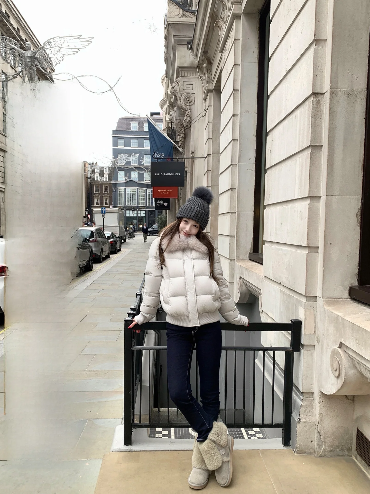 

Женские джинсы-сигареты с высокой талией, на флисовой подкладке, прямого кроя, с эластичным поясом, в стиле ретро, теплые, из хлопкового денима