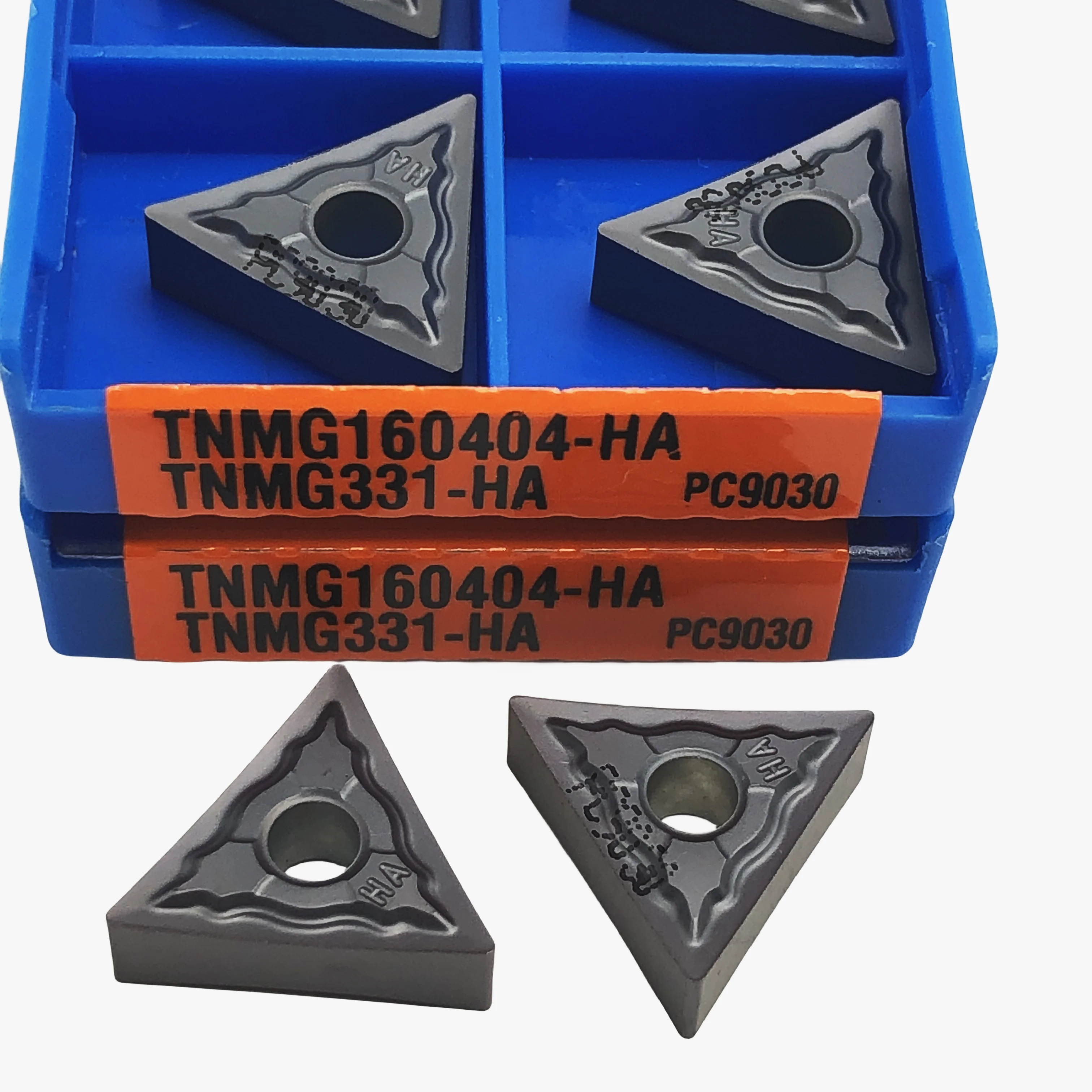 TNMG160404--HA TNMG160408-HA PC9030 100% inserti in metallo duro lavorazione: acciaio inossidabile. Originale TNMG 160404 160408