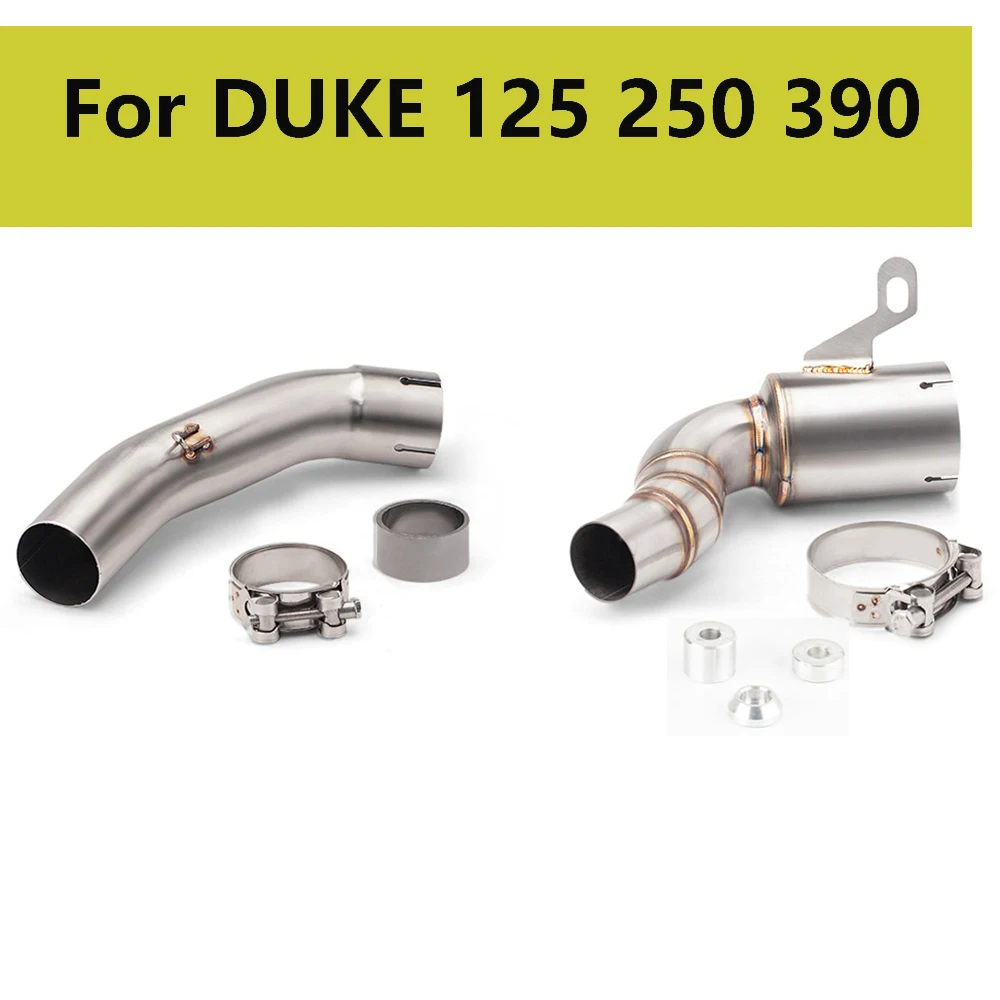 

Adventure RC125 RC200 250 DUKE 390 DUKE Pipe Motorcycle exhaust For KTM 390 Adventure 250 Motorcycle 390 ADV Exhaust2020-2022