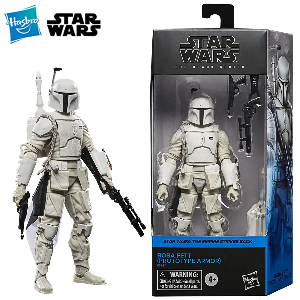 

[In-Stock] Hasbro Star Wars The Black Series Boba Fett (Prototype Armor) 15cm Collectible Action Movie Figure Model Gift Toys