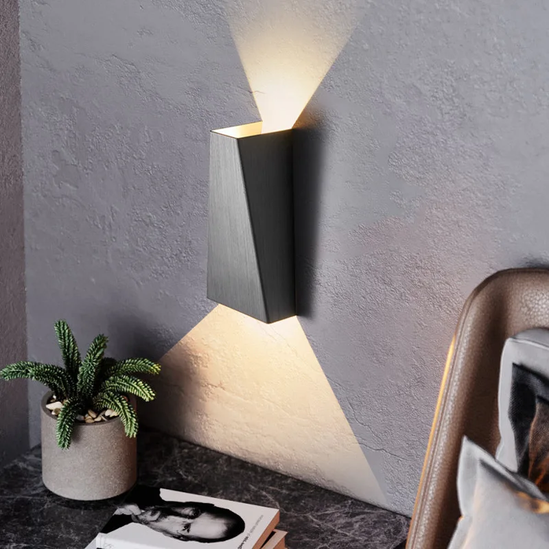

6W 10W LED Indoor Wall Lamp Bedroom Living Room Wall Light Decoration Up Down Light Aluminum Sconce Modern Wall Lamps