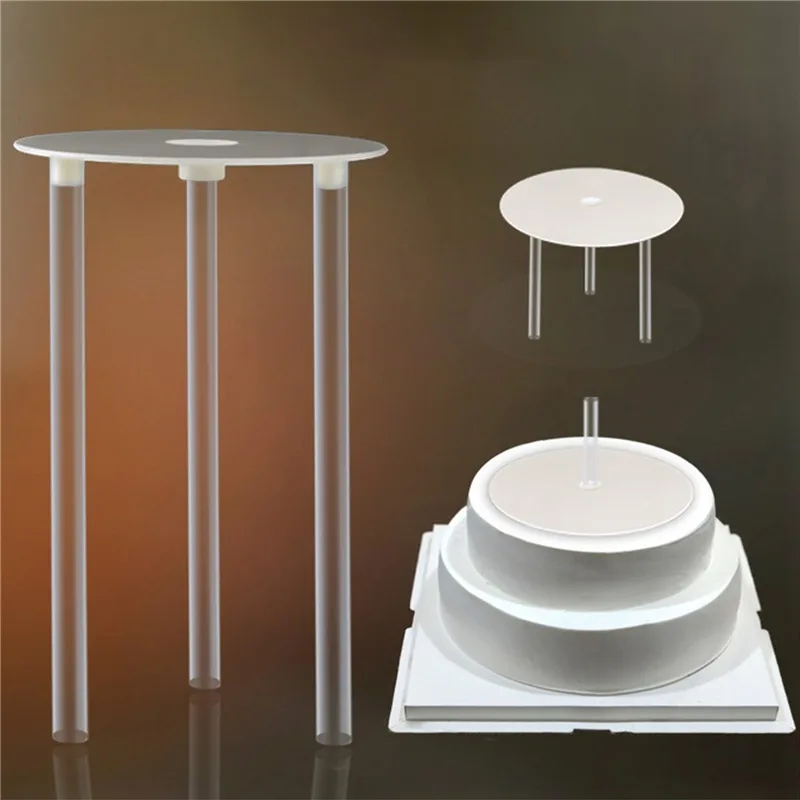 Multi-Layer Cake Support Frame Practical Stands Mold Round Dessert Support Spacer Piling Bracket Kitchen DIY Cake Decor Tool