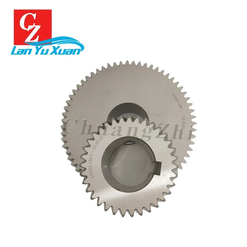 

New Gearwheel 499054-180 499055-180 Transmission Gear Set Industrial Compressor Parts for Sullair Compressor