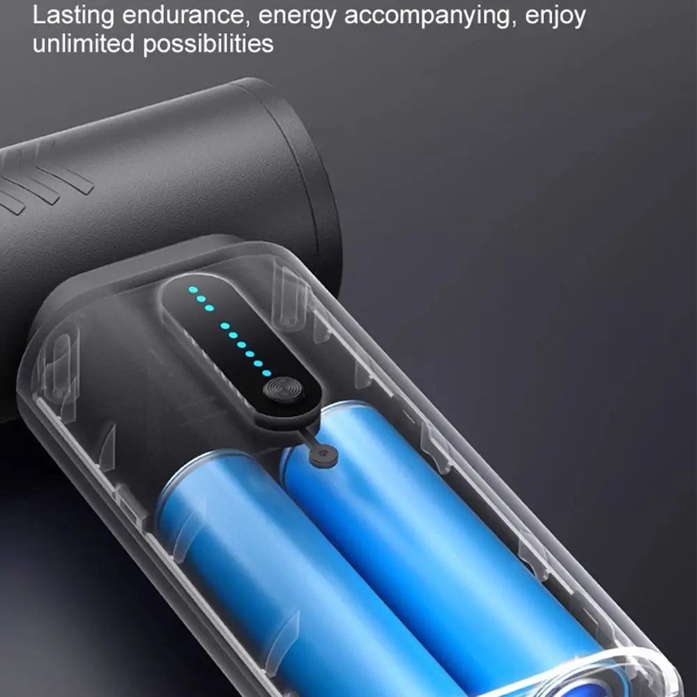 

110000RPM Mini Turbo Jet Fan Brushless Motor High Speed Electric Air Duster 6 Speeds Adjustable Rechargeable