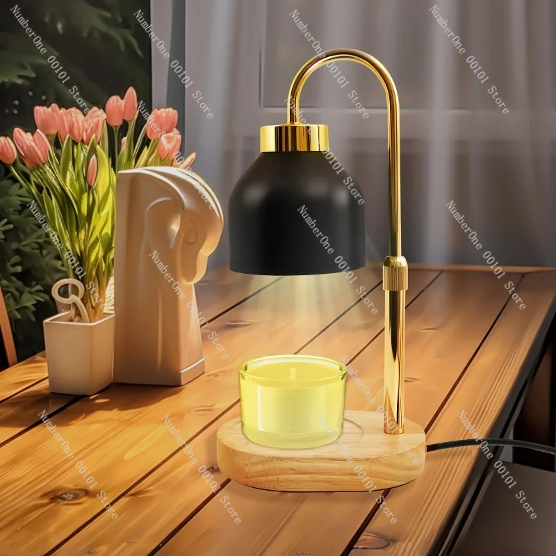 Adjustable height brightness warm wax lamp, fused wax lamp, suitable for bedroom and home decoration