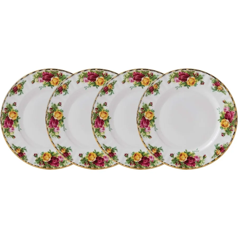 

Набор из 4-х салатных тарелок Old Country Roses