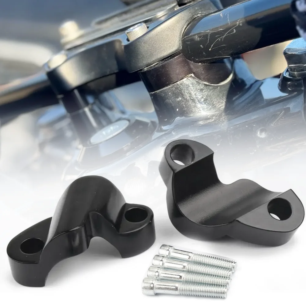 

Handlebar Riser Spacer Kit 1/2'' Bar Heighten Block Extension For Harley Sportster XL1200X XL1200XS 48 Forty-Eight 2010-2022