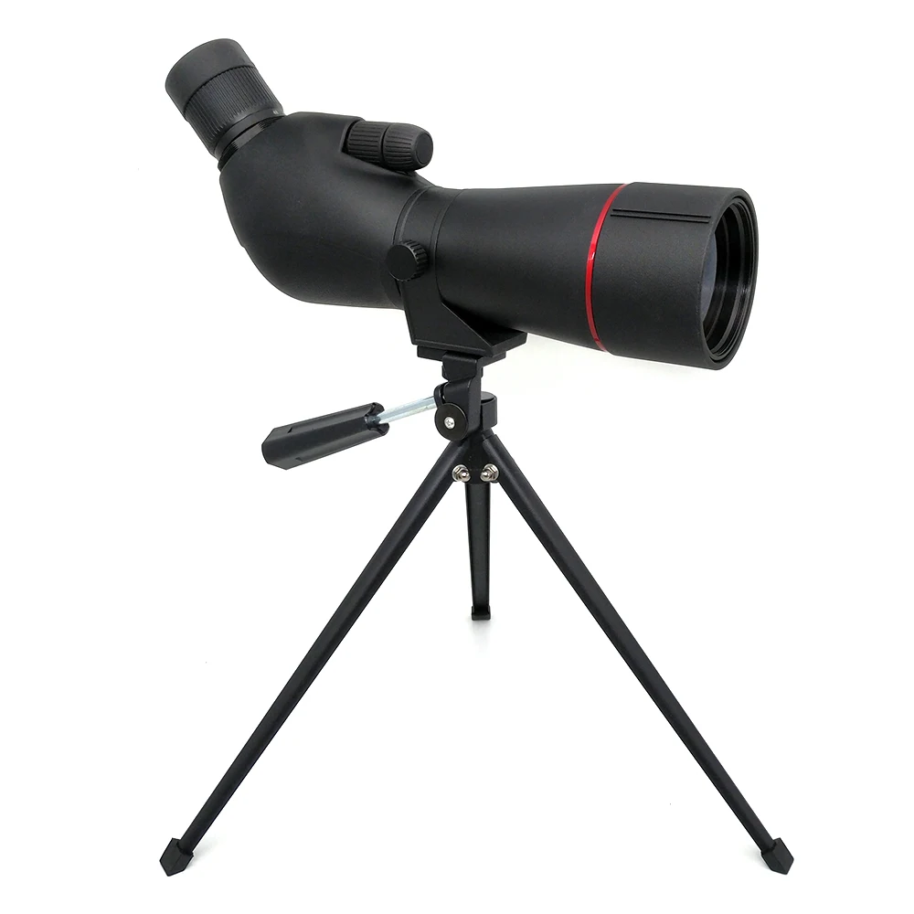 45 Degree Angled Eyepiece Spotting Scope 16-48X65 Telescope for Target Shooting Hunting Birding