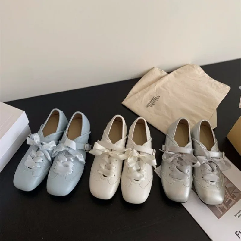 Zapatos planos Mary Jane para Mujer, Sandalias De verano, mocasines informales, zapatillas deportivas nuevas 2025, zapatos informales para correr, Sandalias De Mujer