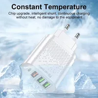 USB Quick Charger Type C Fast Charging Charge 20W QC3.0 PD3.0 EU US KR Charger Adaper For Iphone 15 Xiaomi Samsung Laptop Charge
