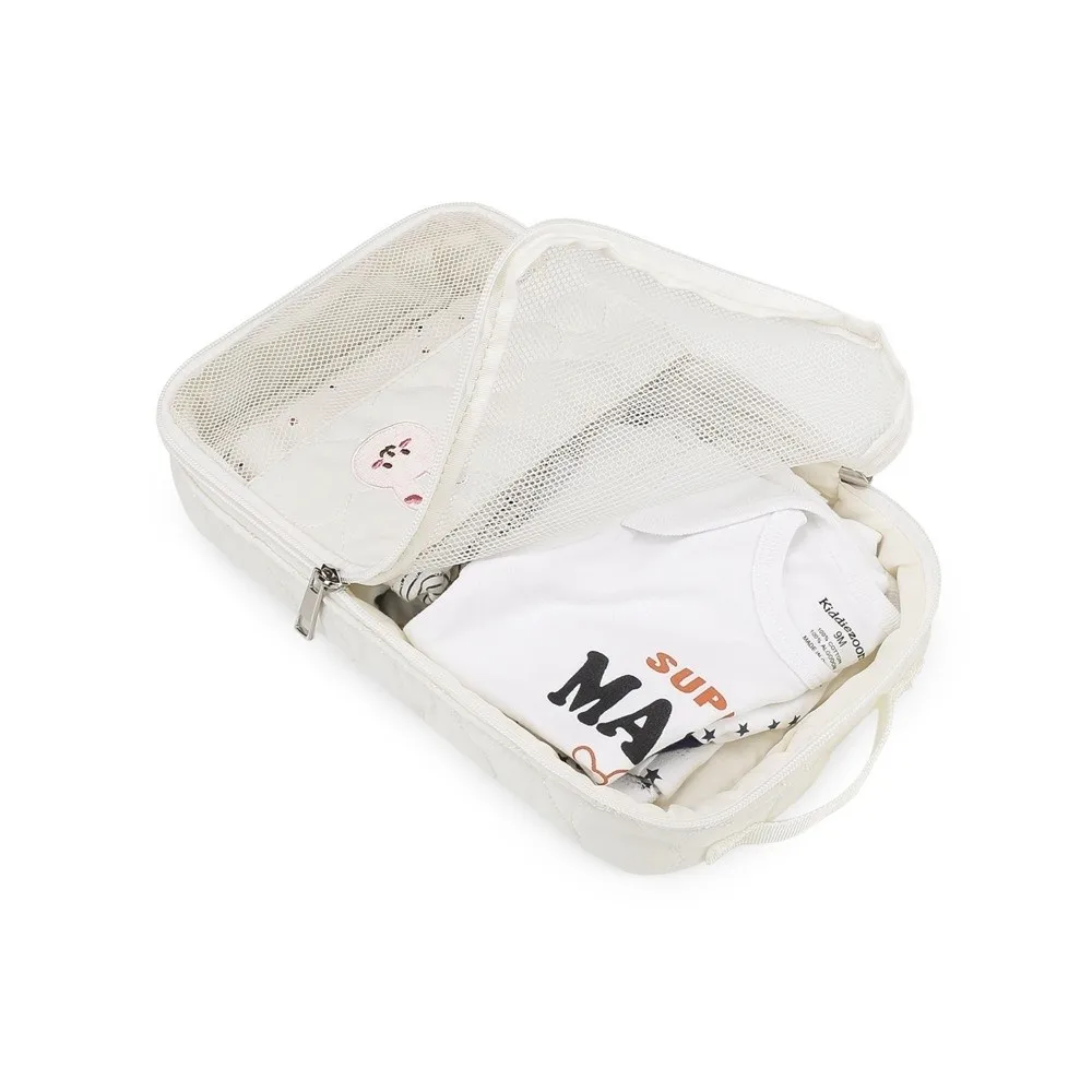 

Водонепроницаемая сумка для детских подгузников с отдельными отделениями, милый дизайн, подвесная сумка на коляску, несколько отсеков, подвесное исполнение