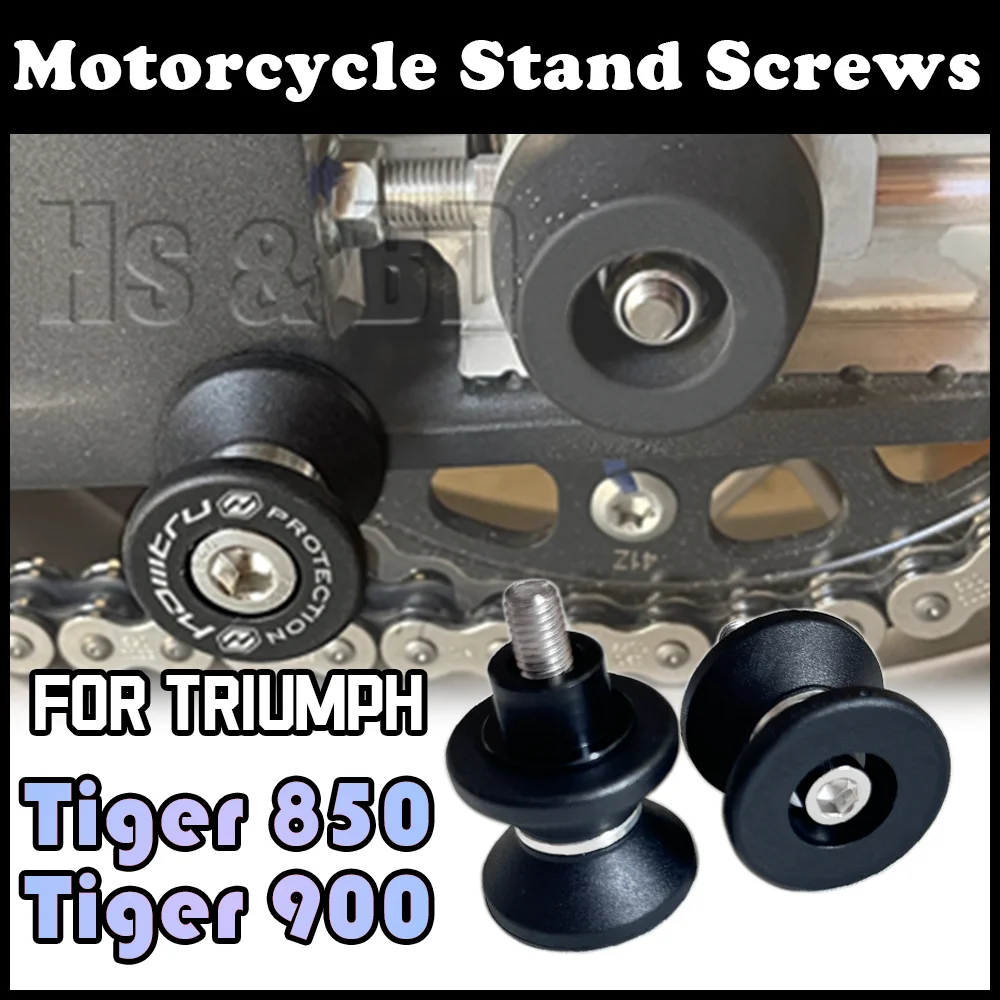 

Motorcycle Paddock Stand For Tiger 850 / Tiger 900 Accessories Paddock Stand Bobbins Swingarm Sliders Spools Stand Screws