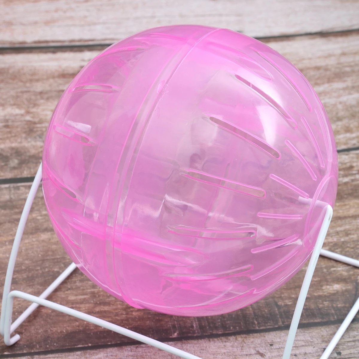 

Hamster Running Pink Plastic Metal No Toxic Safe Exercise Toy for Small Running Ball For Hamster Fun Play