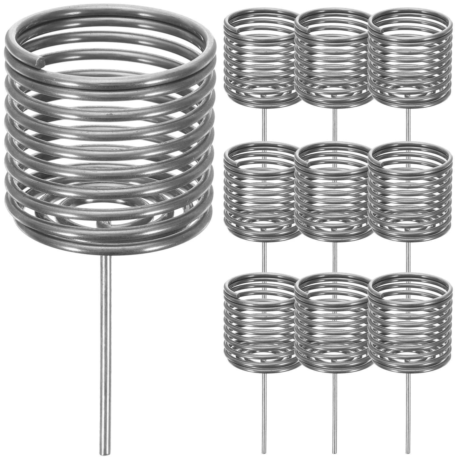 

Stainless Steel Box Garden Tool Mini Fertilization Container Durable Reusable for Pot Plants Granular