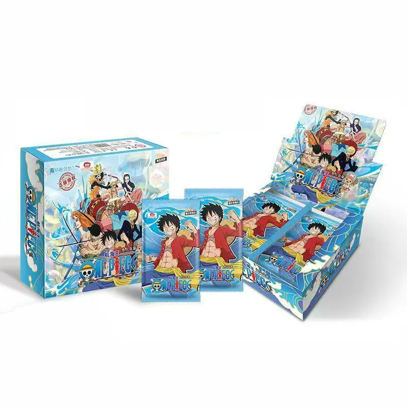 Nieuwe One Piece Card Dazzling Night Collection Edition Gold Card Graffiti Style Anime Character Collection Cards Kinderspeelgoed Geschenken