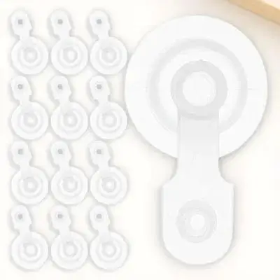 20 قطعة حلقة سباحة قابلة للنفخ فوهة مجموعة شفافة قابلة لإعادة الاستخدام مرتبة هوائية صمام لحمام السباحة يطفو استبدال سريع النفخ #6