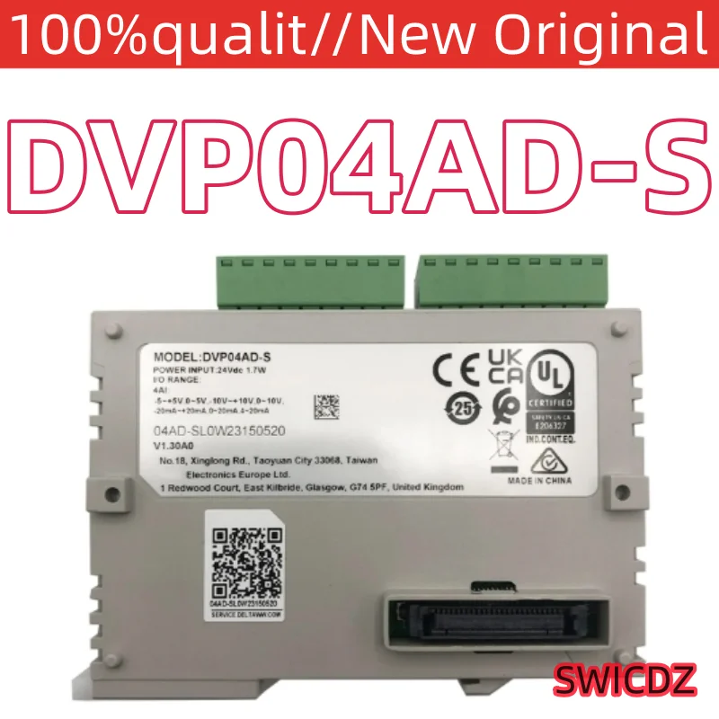 100% new original  DVP04ADS DVP04AD-S