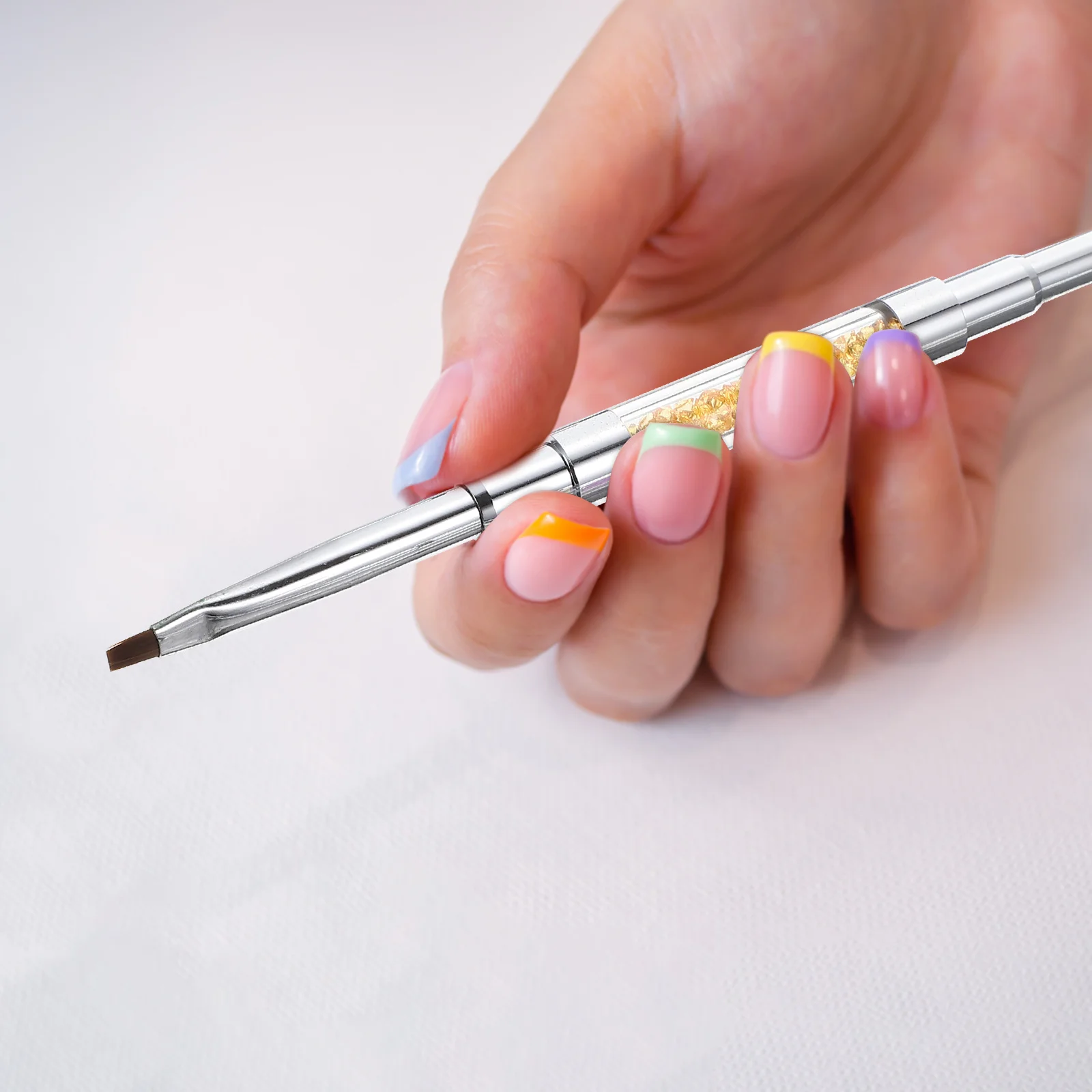 

3 шт. ручки для дизайна ногтей, прочные двусторонние маникюрные инструменты для рисования «сделай сам», аксессуары для рисования ногтей с тонкими деталями, маникюрный инструмент