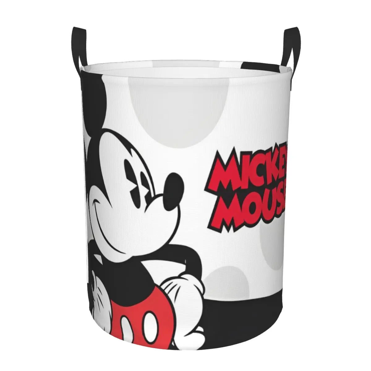 Disney Mickey Mouse Minnie Merch Toys Baskets Hamper Decorative Storage Bin Basket for Bedroom